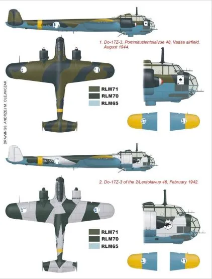 Do 17Z super mask for Airfix 1:72