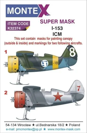 I-153 super mask for ICM 1:32
