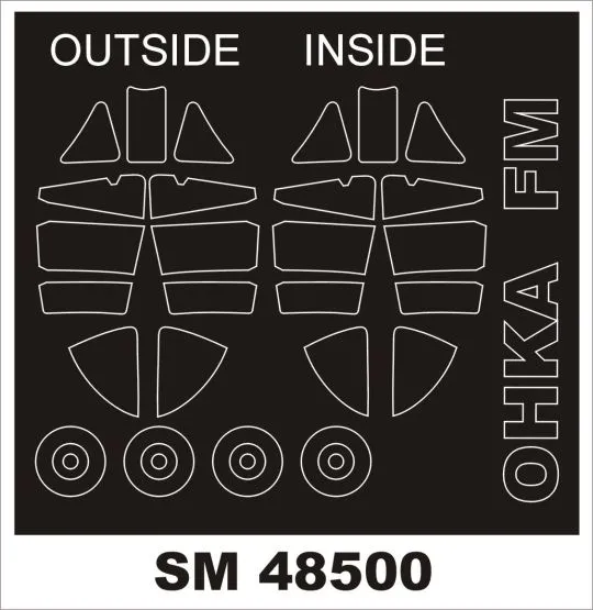 MXY7 Ohka mask for Fine Molds 1:48