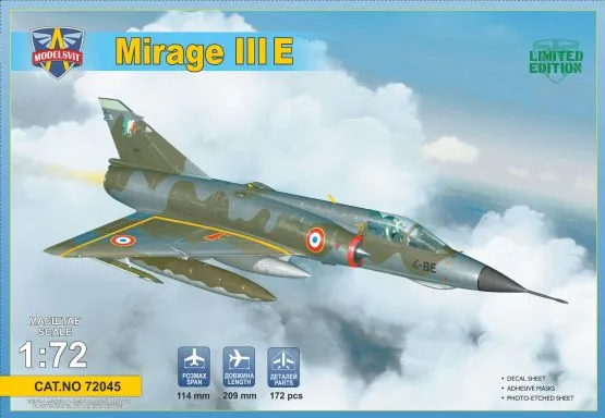 Mirage IIIE 1:72