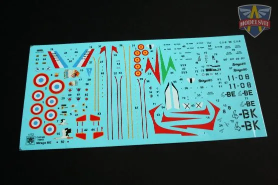 Mirage IIIE 1:72