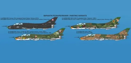 Su-22UM3K Fitter-G 1:72