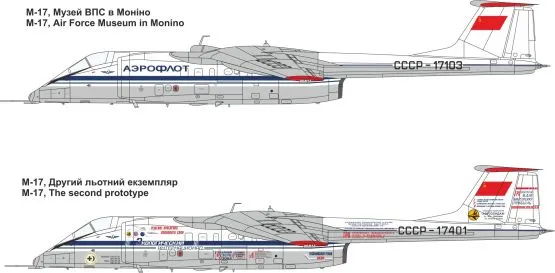 Myasishchev M-17 Stratosphera 1:72