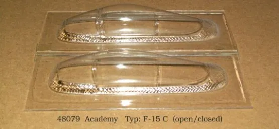 F-15C canopy for Academy 1:48
