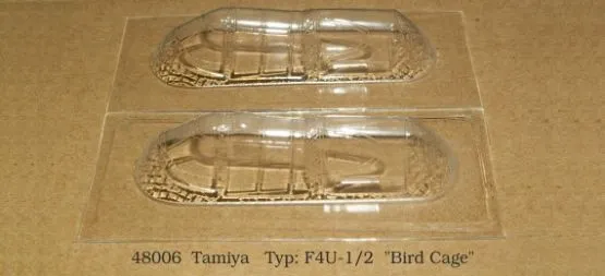 F4U-1/2 Bird Cage canopy for Tamiya 1:48