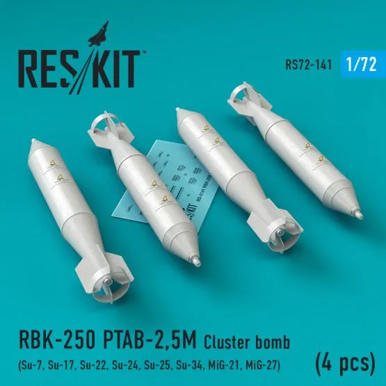 RBK-250 PTAB-2,5M Cluster bomb 1:72
