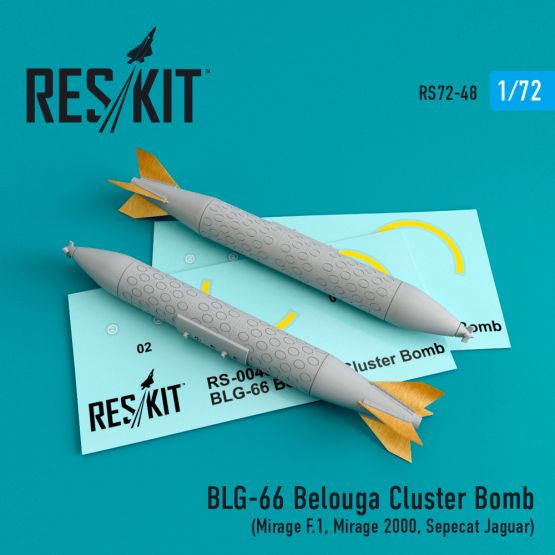 BLG-66 Belouga Cluster Bomb 1:72