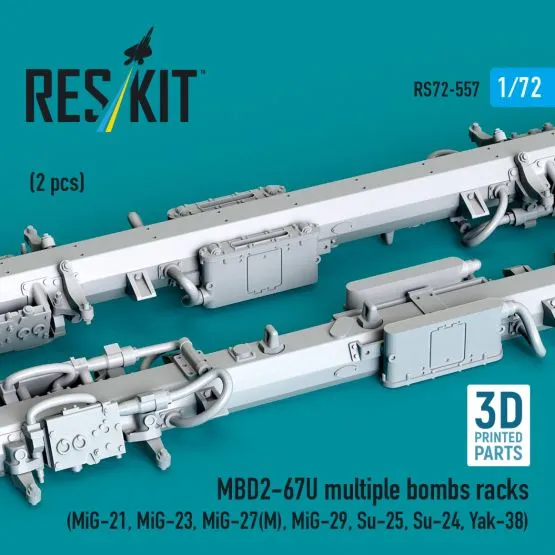 MBD2-67U Multiple Bomb Racks 1:72