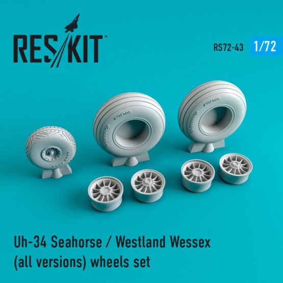 Uh-34 Seahorse / Westland Wessex wheels 1:72