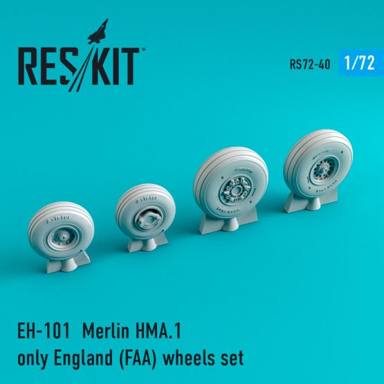 EH-101 Merlin HMA.1 wheels 1:72