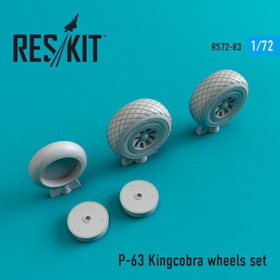P-63 Kingcobra wheels 1:72