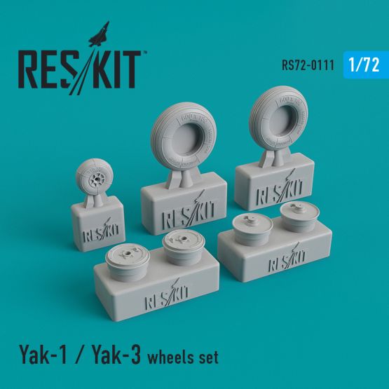 Yak-1 / Yak-3 wheels 1:72