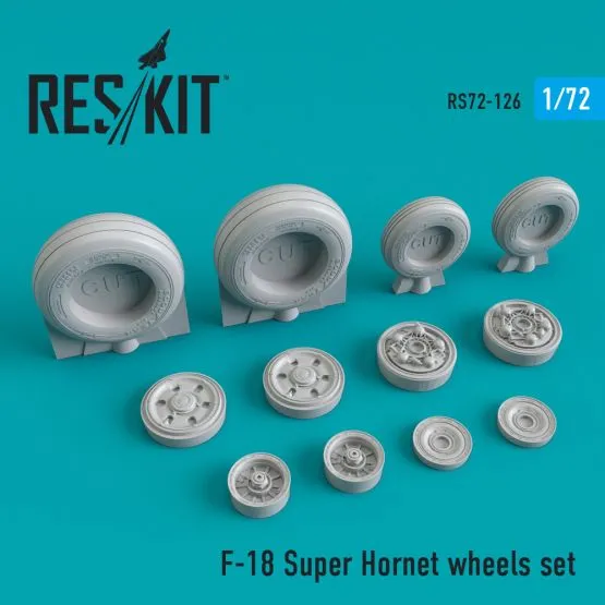 F/A-18 Super Hornet wheels 1:72