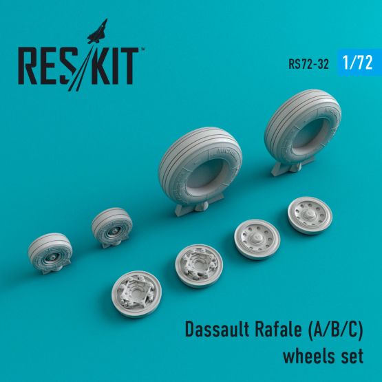 Rafale (A/B/C) wheels 1:72