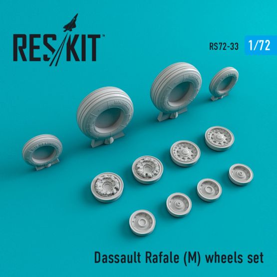 Rafale (M) wheels 1:72