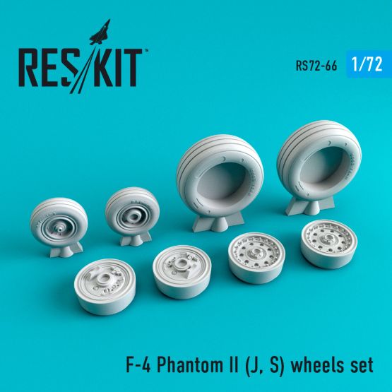 F-4 Phantom II (J, S) wheels 1:72
