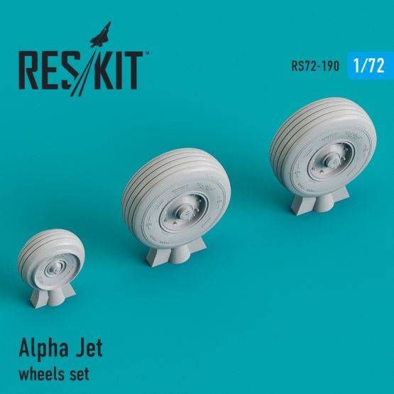 Alpha Jet wheels 1:72