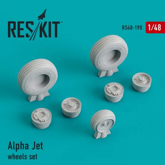 Alpha Jet wheels 1:48