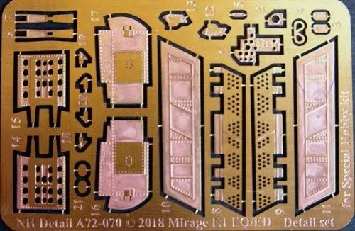 Mirage F1 EQ/ED Detail set 1:72