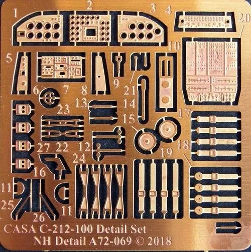 CASA C-212-100 Detail set 1:72