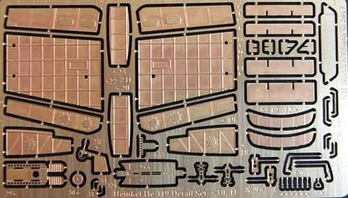 Heinkel He-119 Detail Set 1:72 Heinkel He-119 Detail Set 1:72