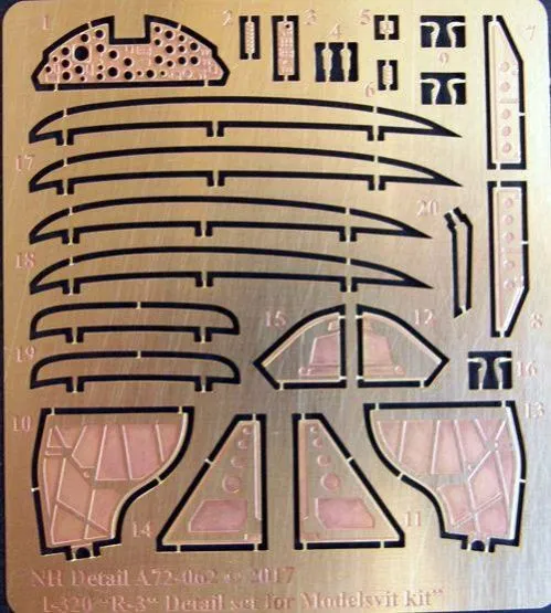 I-320 "R-3" Detail set 1:72 I-320 "R-3" Detail set 1:72