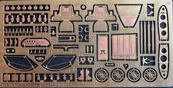 Shavrov Sh-2 Detail Set 1:72