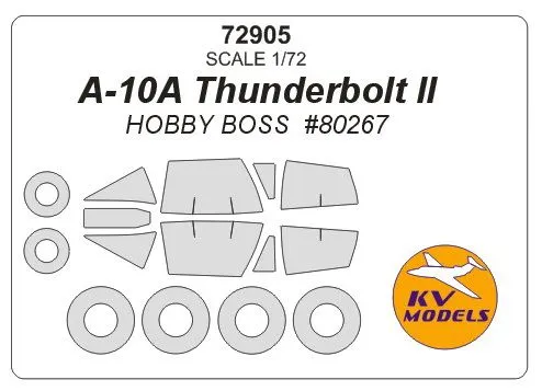 A-10A mask for Hobby Boss 1:72