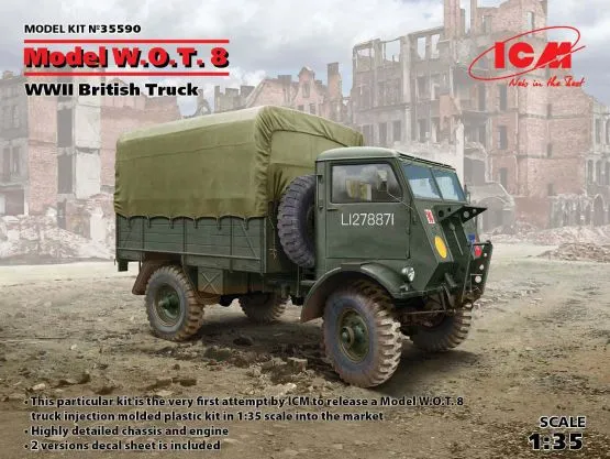 Model W.O.T. 8 - WWII British Truck 1:35