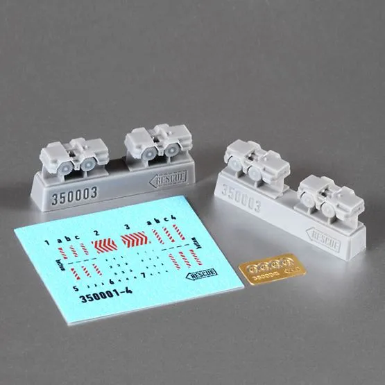 Mod. 3913 Russian tug vehicle (late) 1:350