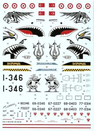 F-4E/ETM, RF-4ETM Phantom II - Turkish Air Force 1:48