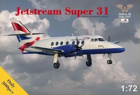 Jetstream Super 31 (5 blade propellers vers) 1:72