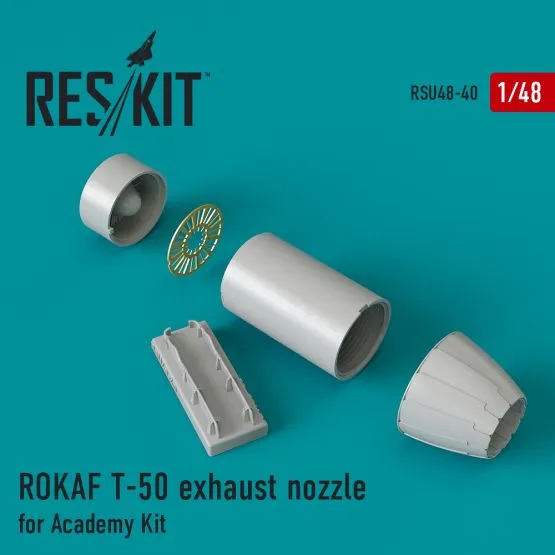 ROKAF T-50 exhaust nozzle for Academy 1:48