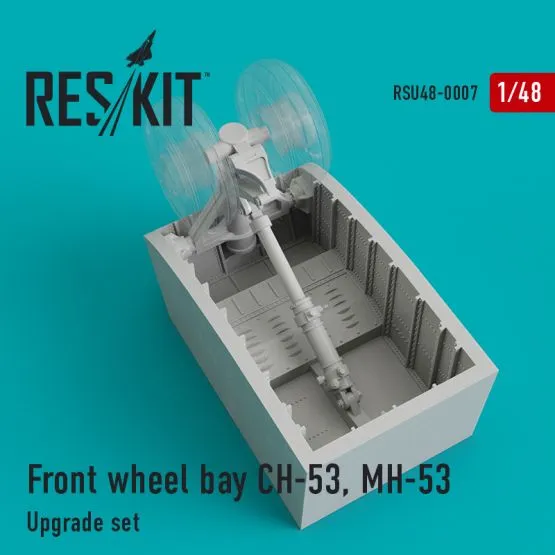 CH-53, MH-53 front wheel bay 1:48