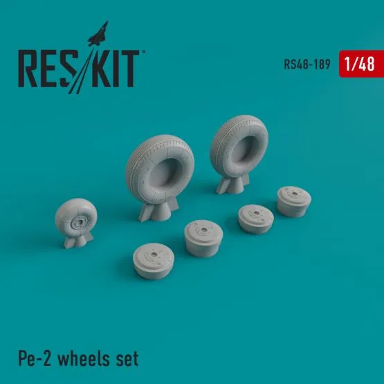 Pe-2 wheels set 1:48