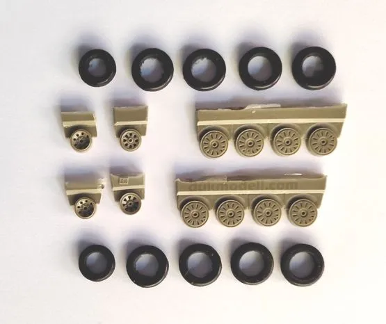 Tu-22 wheels set 1:72