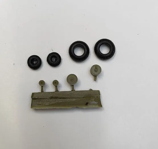 Mil Mi-24 (Mi-35) wheels 1:72