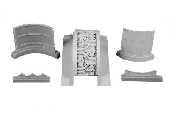 Tempest Mk.II Bristol Centaurus engine (port side profile) 1:32 Tempest Mk.II Bristol Centaurus engine (port side profile) 1:32