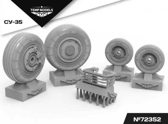 Su-35S wheels set 1:72