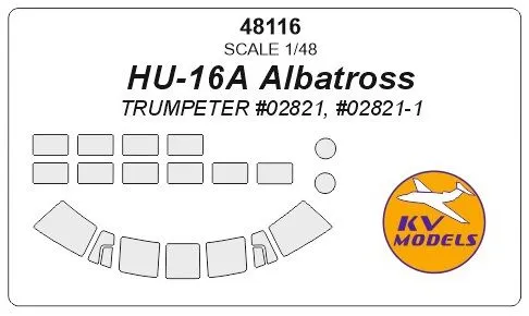 HU-16A Albatross mask for Trumpeter 1:48