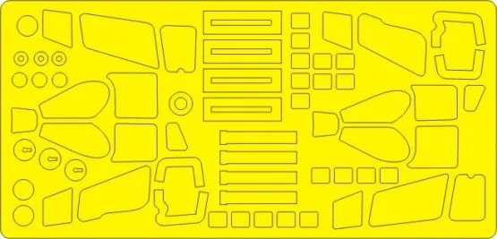 Mil Mi-24A Hind EXPERT mask for Zvezda 1:72