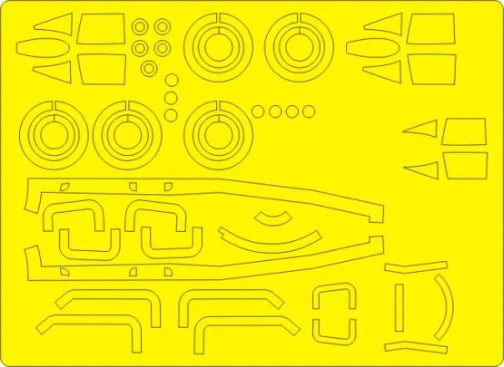 MiG-25RB ADVANCED mask for ICM 1:72
