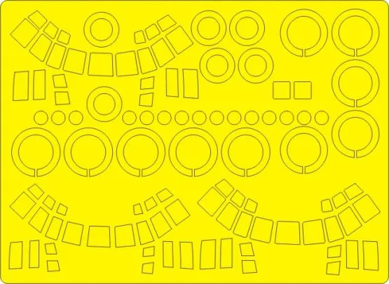 C-130 Hercules ADVANCED mask for Italeri 1:72