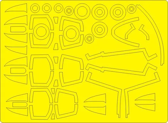 F-4 Phantom II ADVANCED mask for Fujimi 1:72