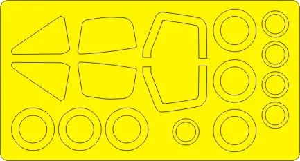 F-106A Delta Dart BASIC mask for Meng 1:72