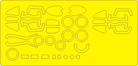 Su-17M3 EXPERT mask for ModelSvit 1:72