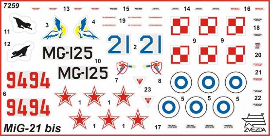 MiG-21bis Fishbed 1:72