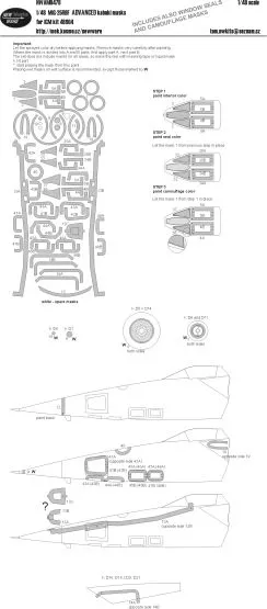MiG-25RBF ADVANCED for ICM 1:48