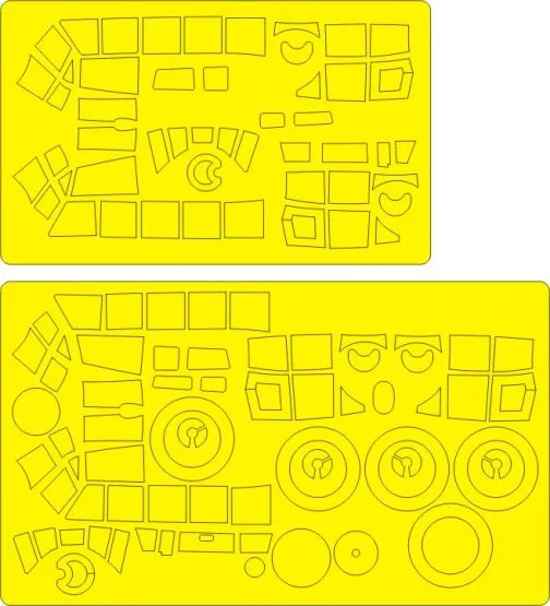 Ju 88C-6b EXPERT mask for ICM 1:48