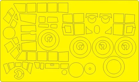 Ju 88C-6b BASIC mask for ICM 1:48